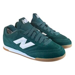 New Balance RC42 Soccer‎ Indoor Football Shoes Green Suede Mens Size 6.5 US